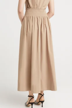 Skirts-HUSK Ingrid skirt - Camel