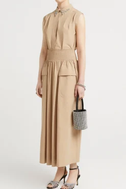 Tops-HUSK Ingrid top - Camel