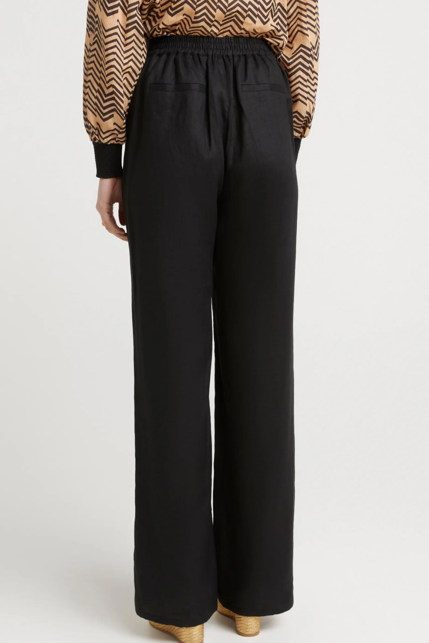 Pants-HUSK Jade pant - Black