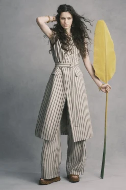 Pants-HUSK Lea pant - Stripe