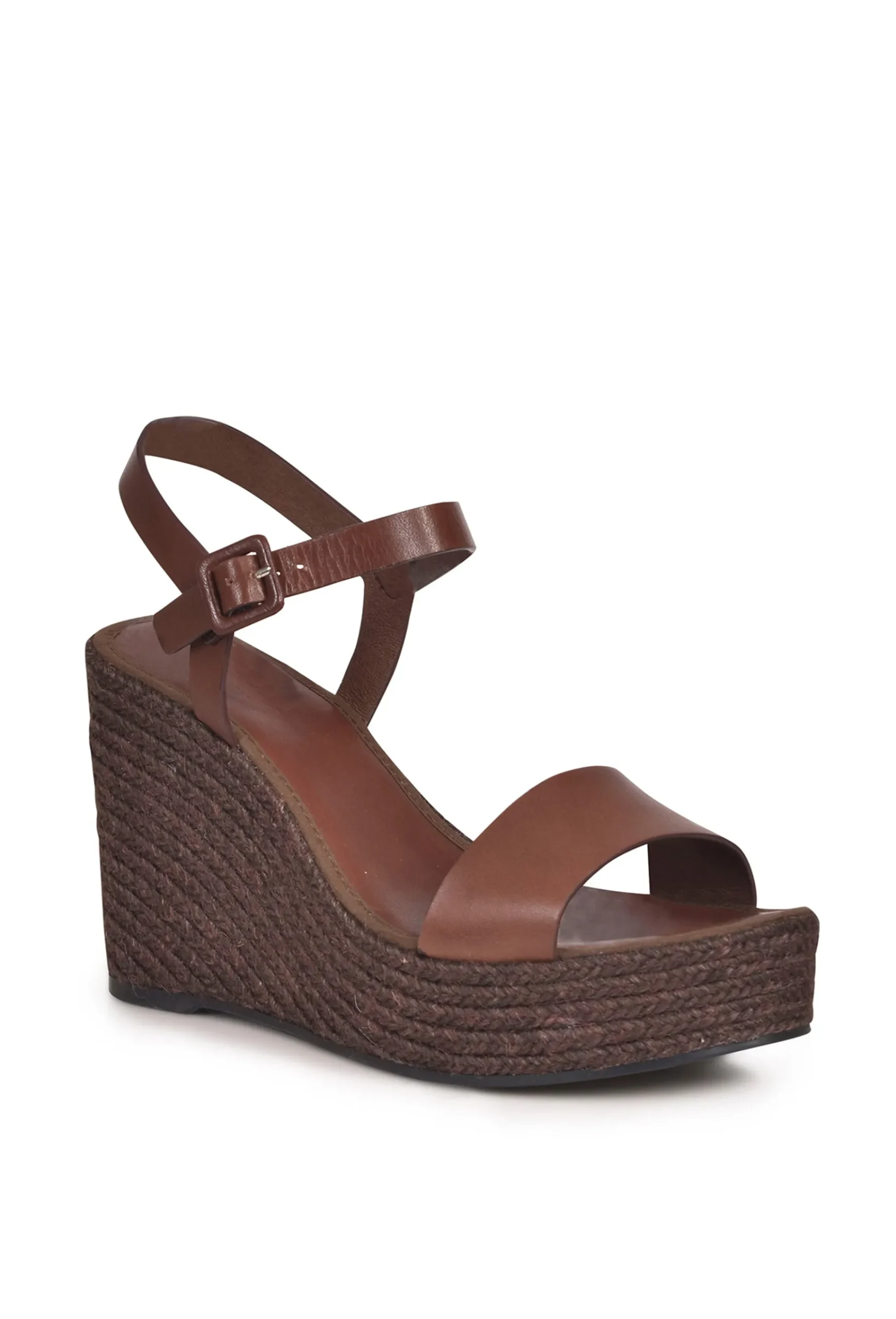 Shoes-HUSK LOLLA ESPADRILL - Chocolate