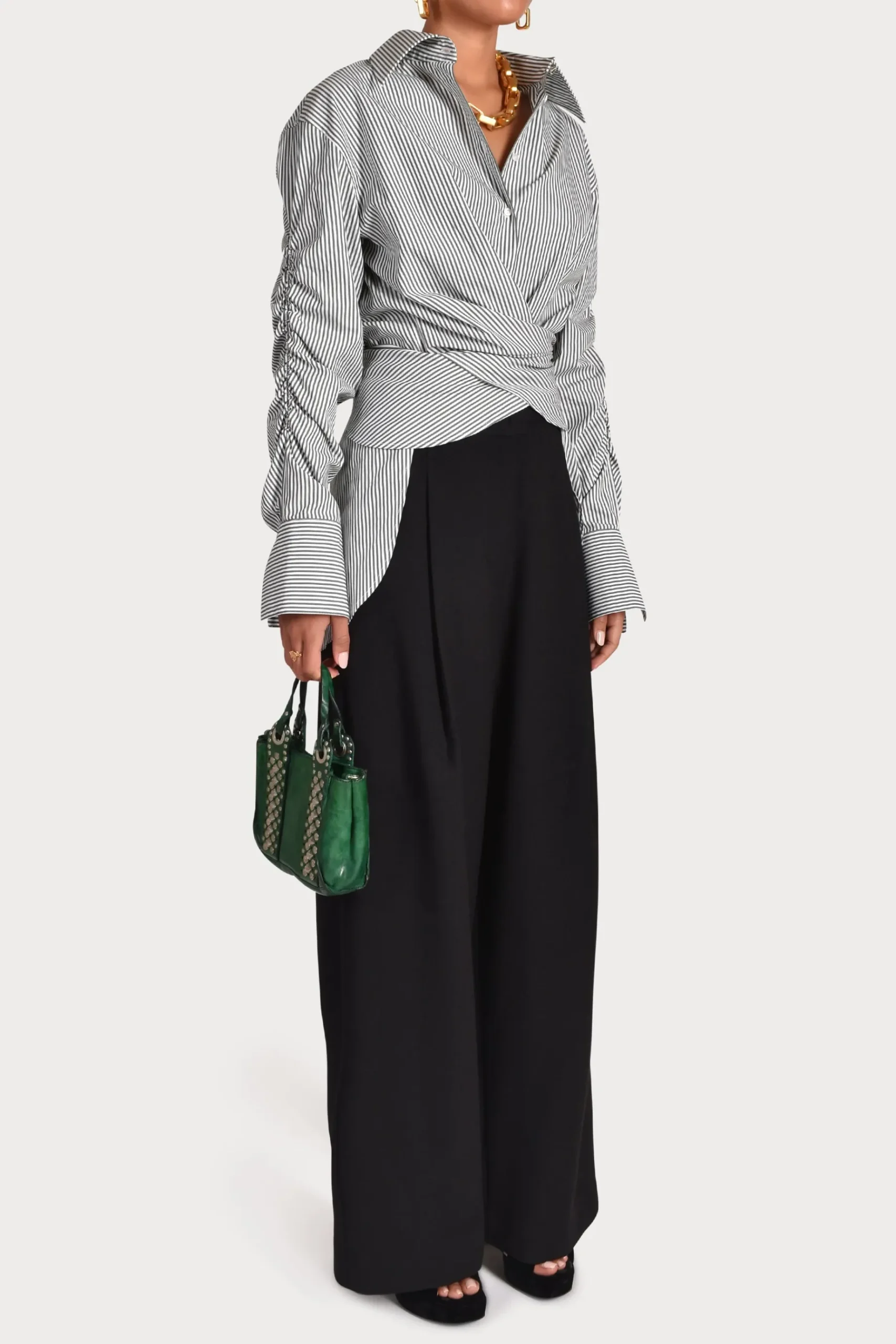 Tops-HUSK LUCA SHIRT - Green