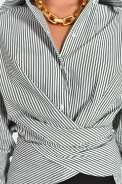 Tops-HUSK LUCA SHIRT - Green