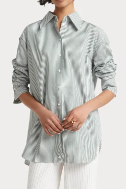 Tops-HUSK Luca shirt - Green