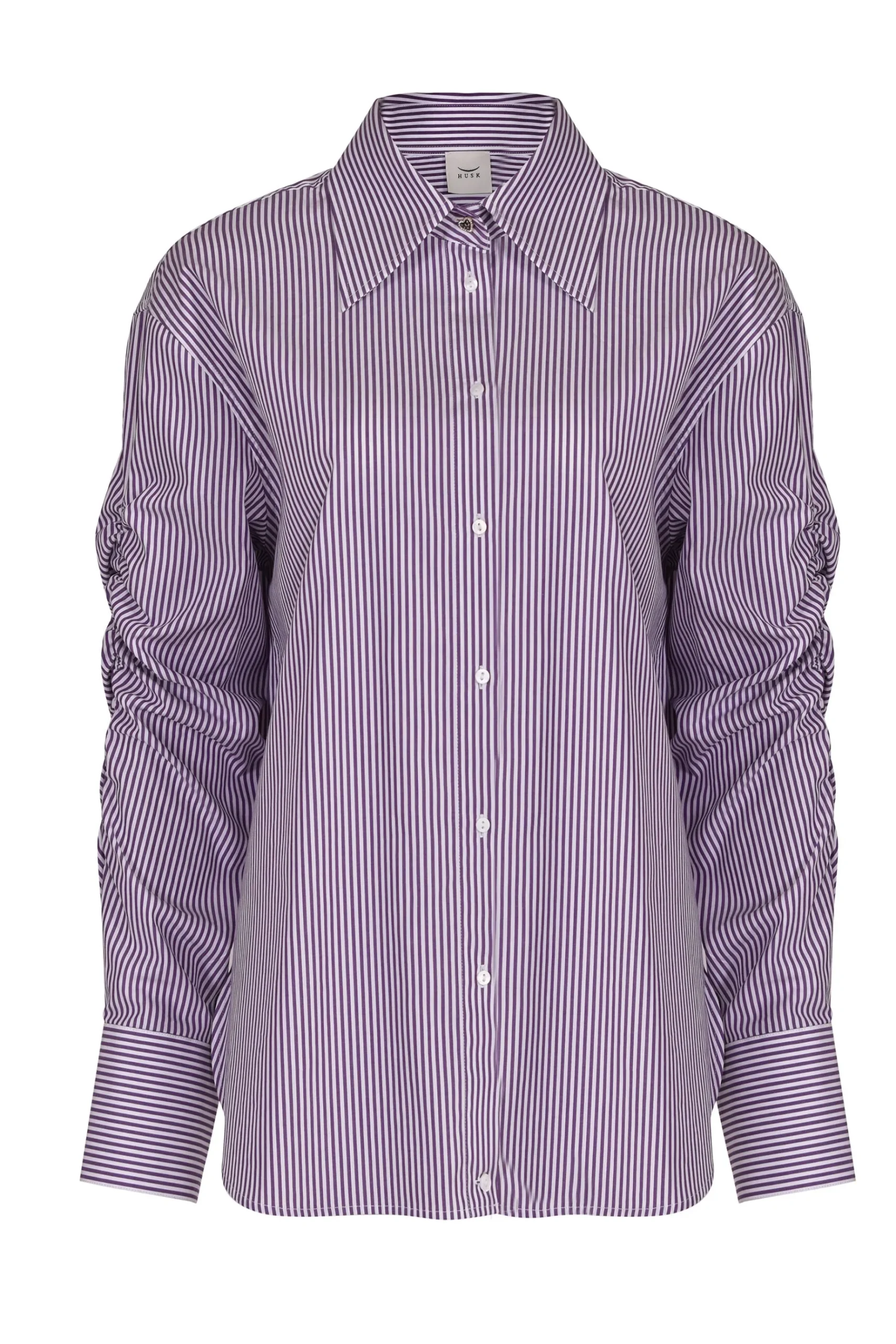 Tops-HUSK LULU SHIRT - Purple