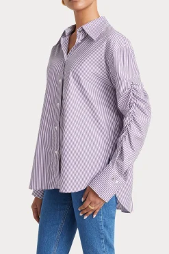 Tops-HUSK LULU SHIRT - Purple