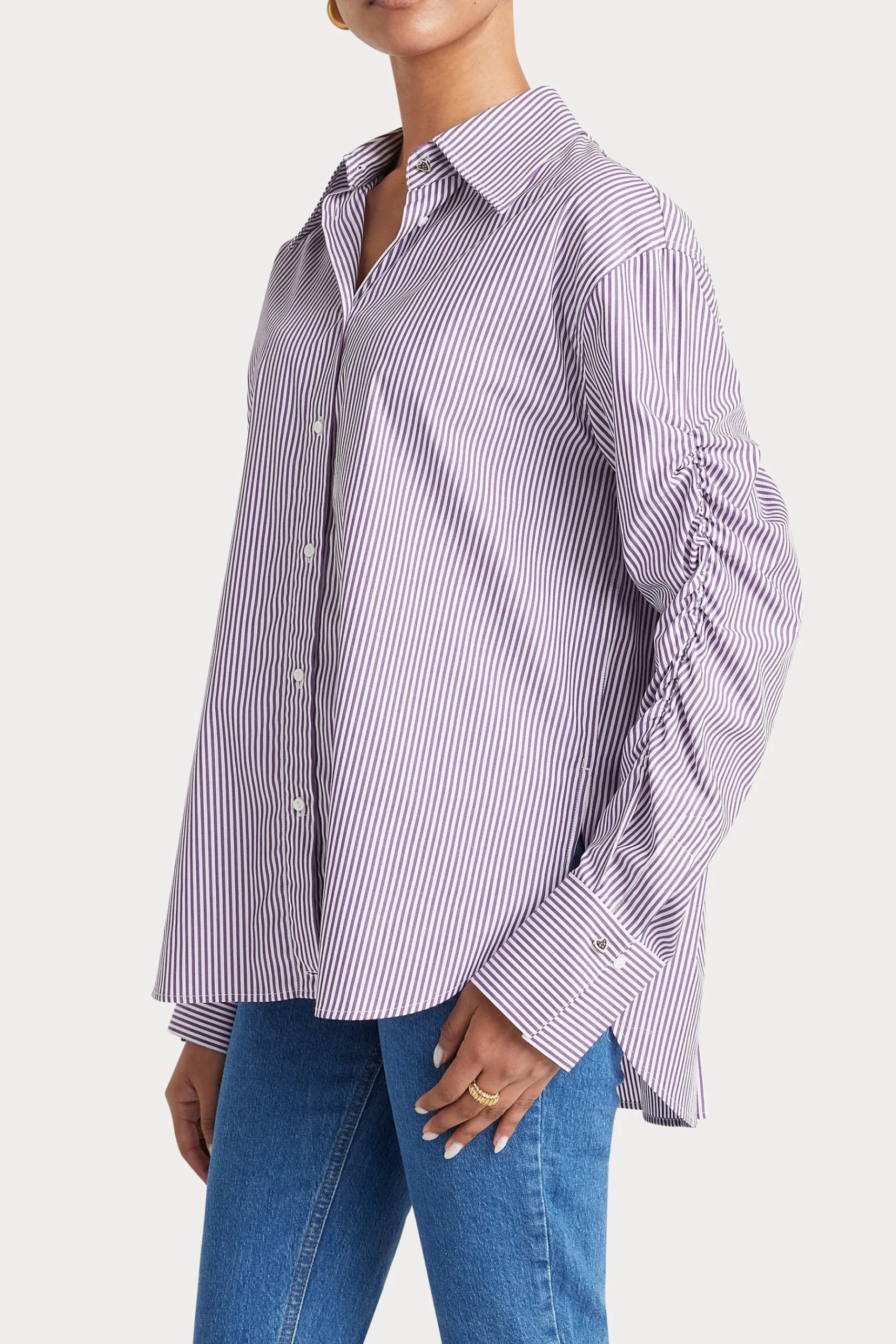 Tops-HUSK LULU SHIRT - Purple