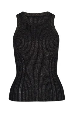 Knitwear-HUSK TANK - Lurex