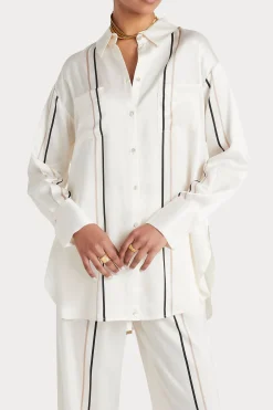 Tops-HUSK LYON SHIRT - Stripe
