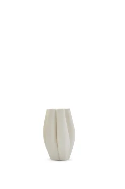 Vases & Planters-HUSK Mer Vase - Ivory