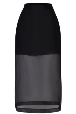 Skirts-HUSK Mira skirt - Black