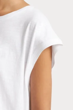 Tees & Tanks-HUSK Muscle tee - White