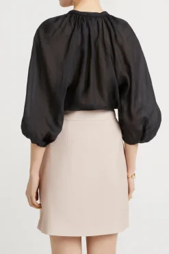 Tops-HUSK Mya top - Black