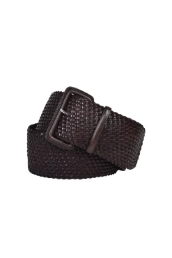 Belts-HUSK Oia Belt - Chocolate
