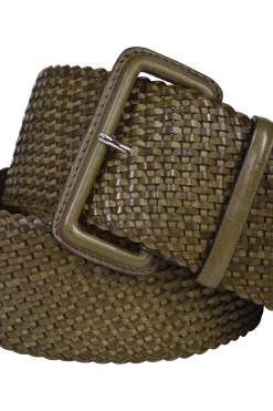 Belts-HUSK Oia Belt - Khaki