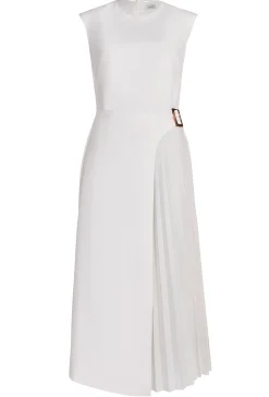 Dresses-HUSK Pia dress - Oyster