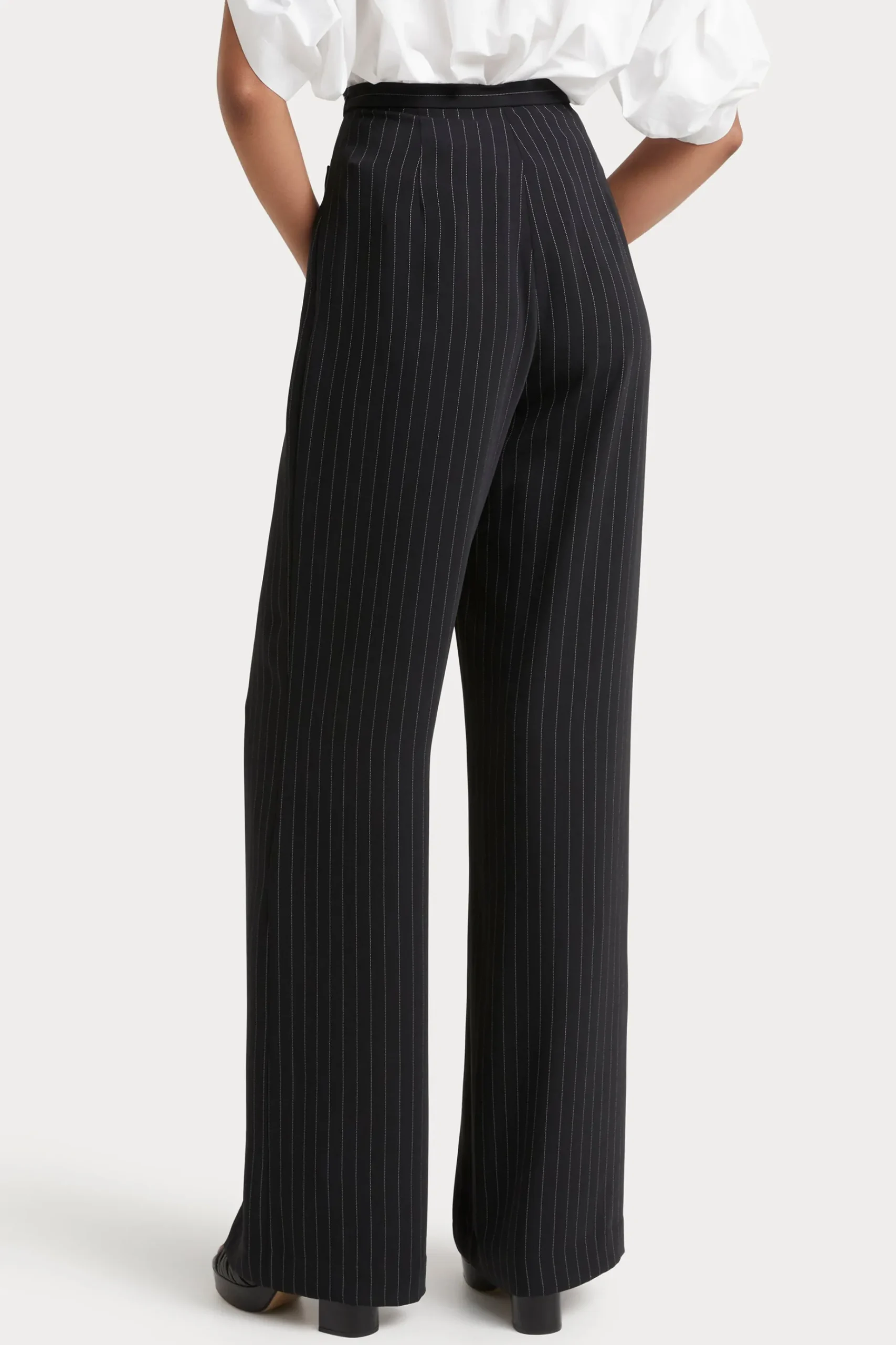 Pants-HUSK Pia pant - Black Strp BlackStrp