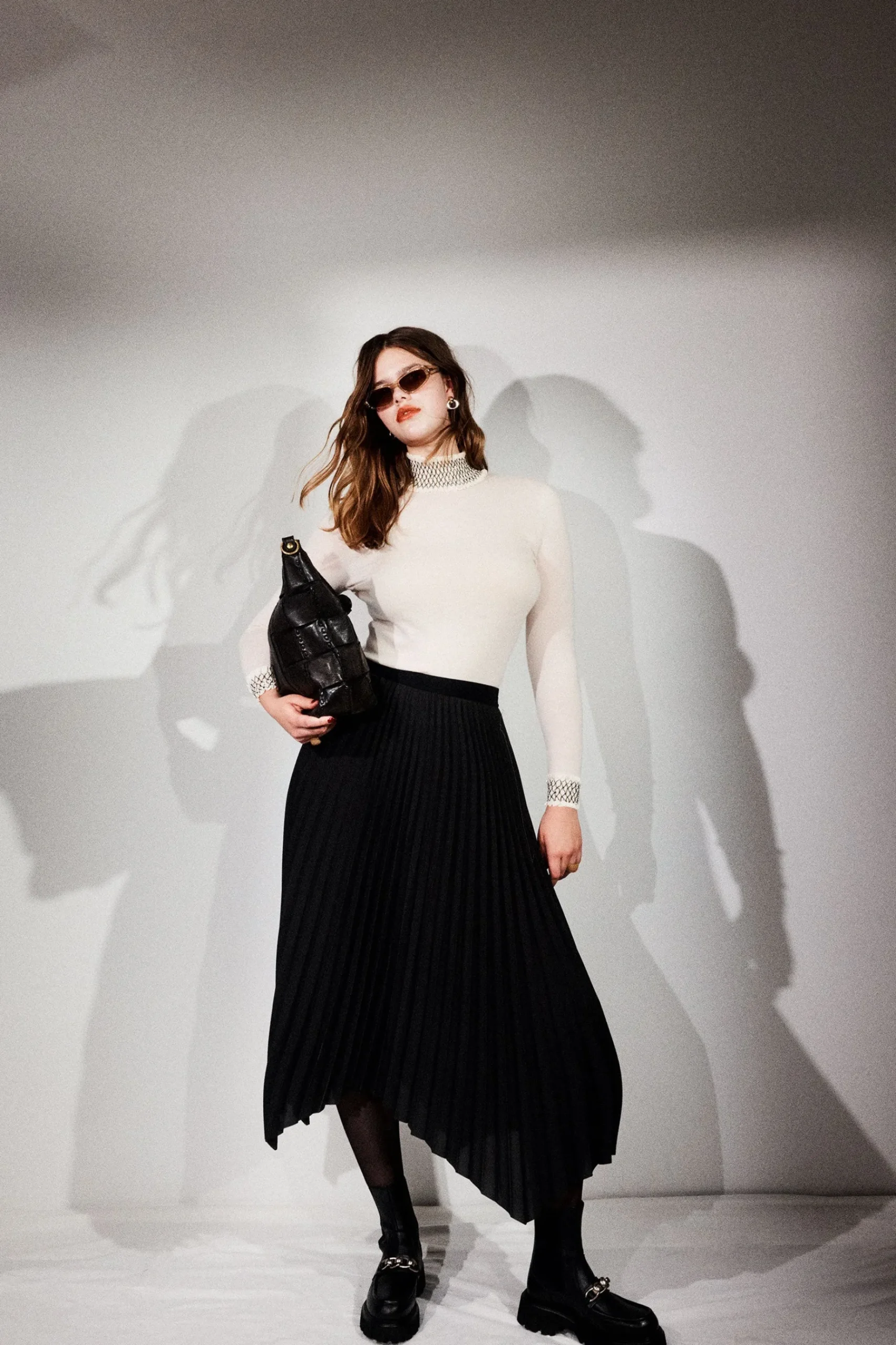 Skirts-HUSK Pia skirt - Black