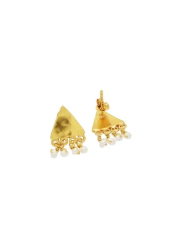 Earrings-HUSK Piazza Earring - Gold