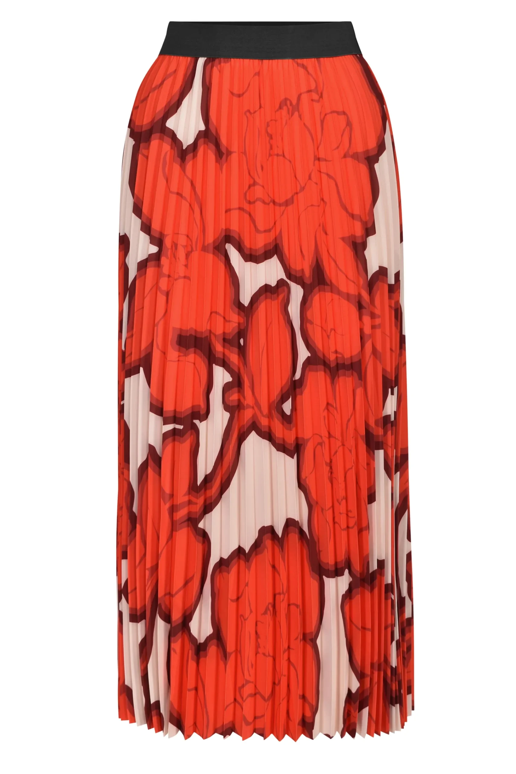 Skirts-HUSK Pleat Skirt Pr - Print