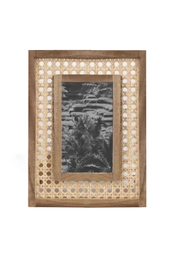 Frames-HUSK RATTAN FRAME - Teakwood