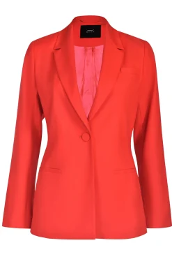 Jackets & Coats-HUSK Rene blazer - Red