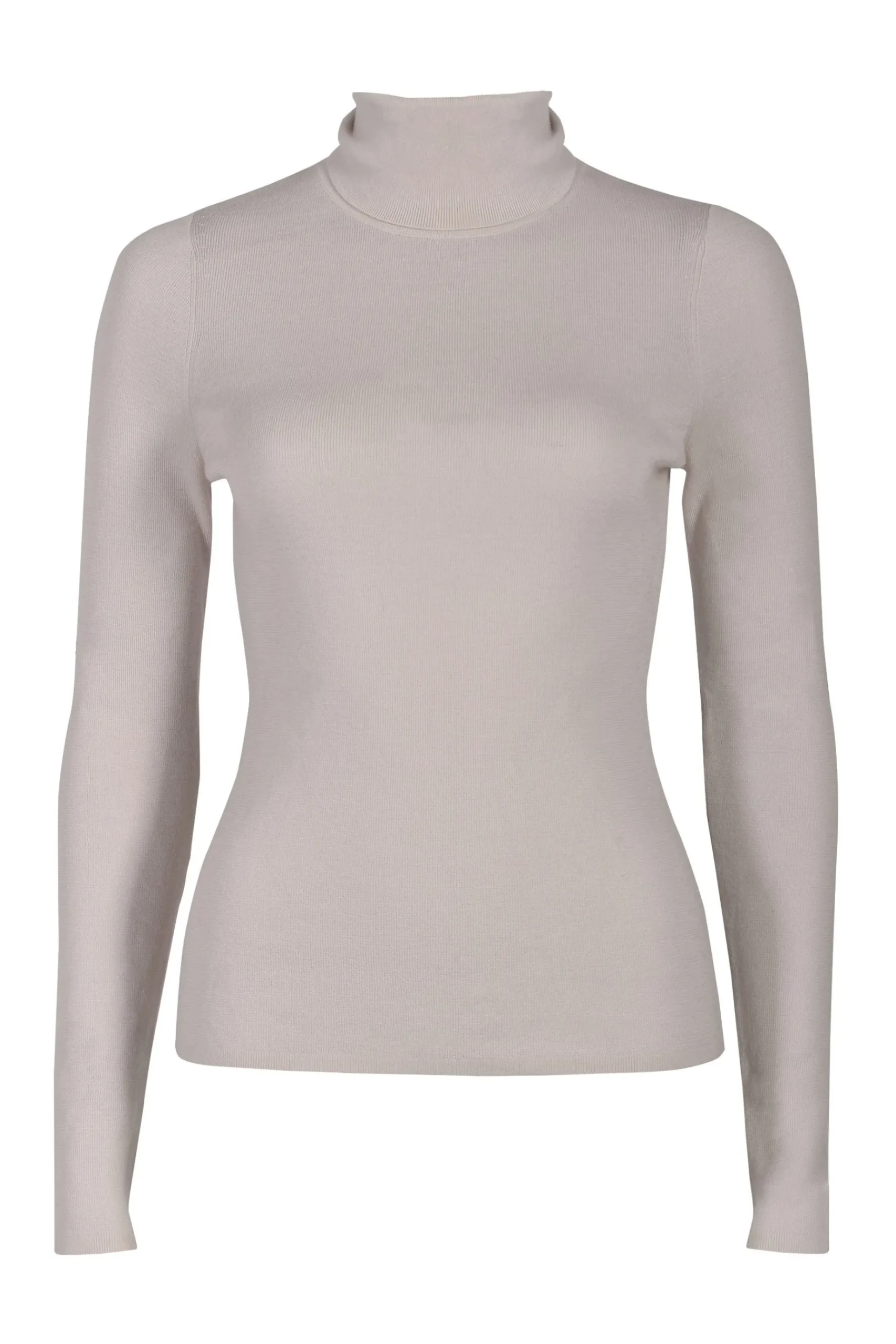 Knitwear-HUSK ROLL NECK - Eggshell