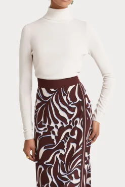 Knitwear-HUSK ROLL NECK - Eggshell