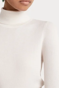 Knitwear-HUSK ROLL NECK - Eggshell