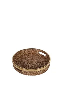 Tableware & Trays-HUSK Round Tray - 1 Colour 1Colour