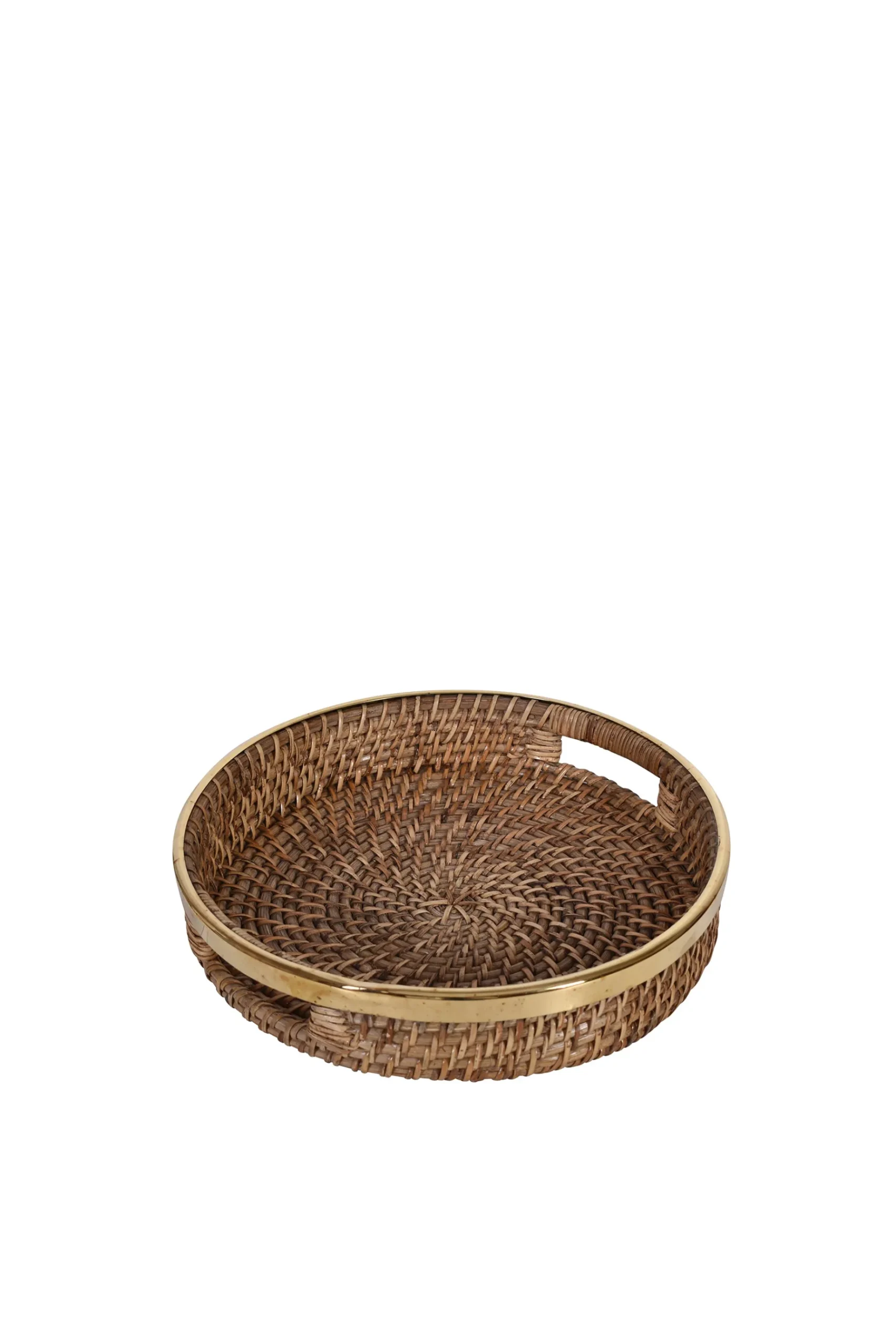 Tableware & Trays-HUSK Round Tray - 1 Colour 1Colour