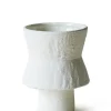 Vases & Planters-HUSK Sascha Vase - White