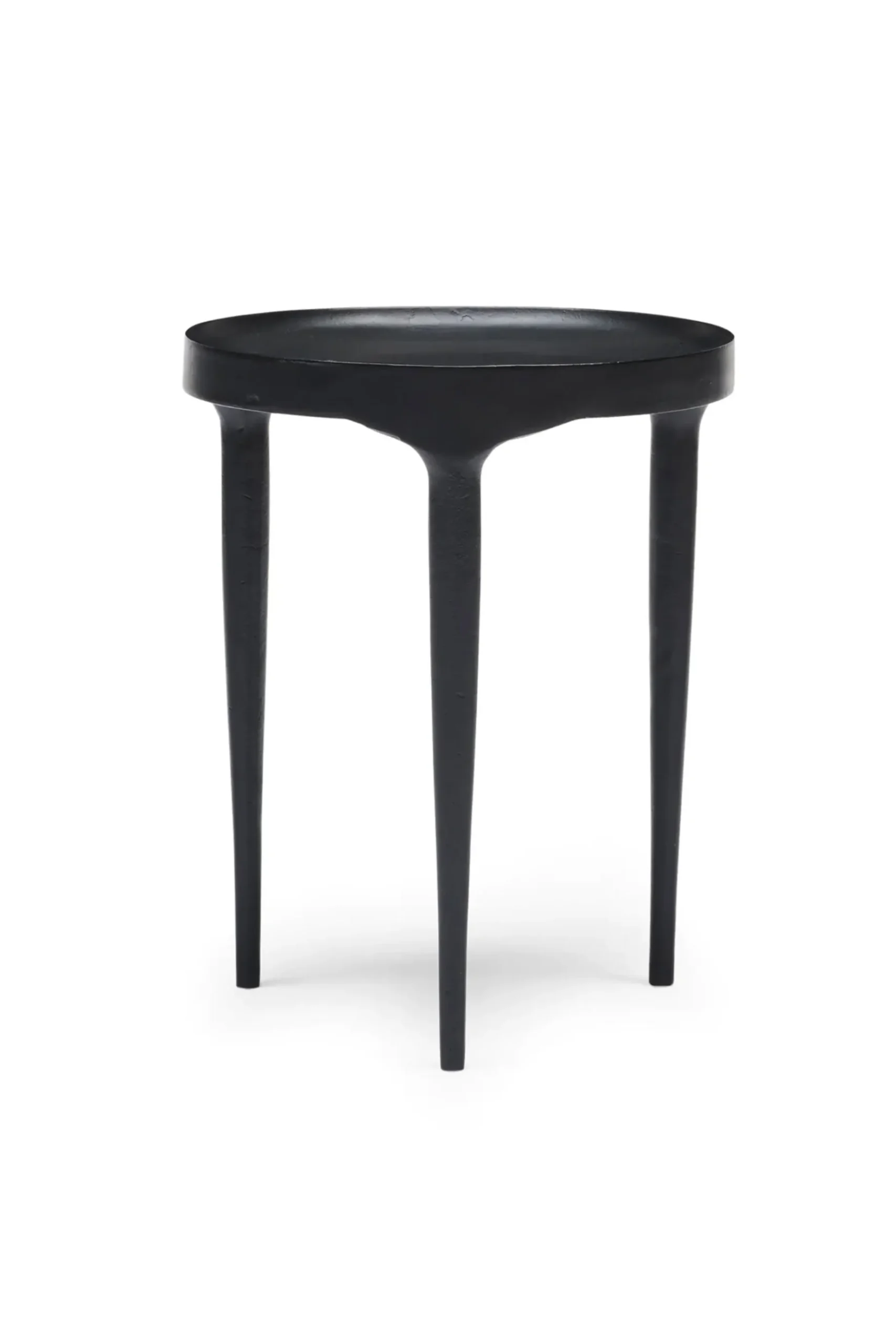 Furniture, Lighting & Mirrors-HUSK SIDE TABLE - Black