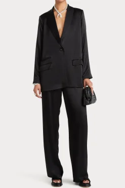 Jackets & Coats-HUSK SIENNA BLAZER - Black