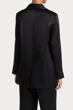 Jackets & Coats-HUSK SIENNA BLAZER - Black