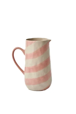 Tableware & Trays-HUSK Strie Jug - P