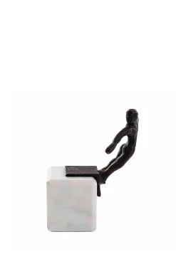 Objet D'art-HUSK Swimmer Bookend HuskSwimmerBookend
