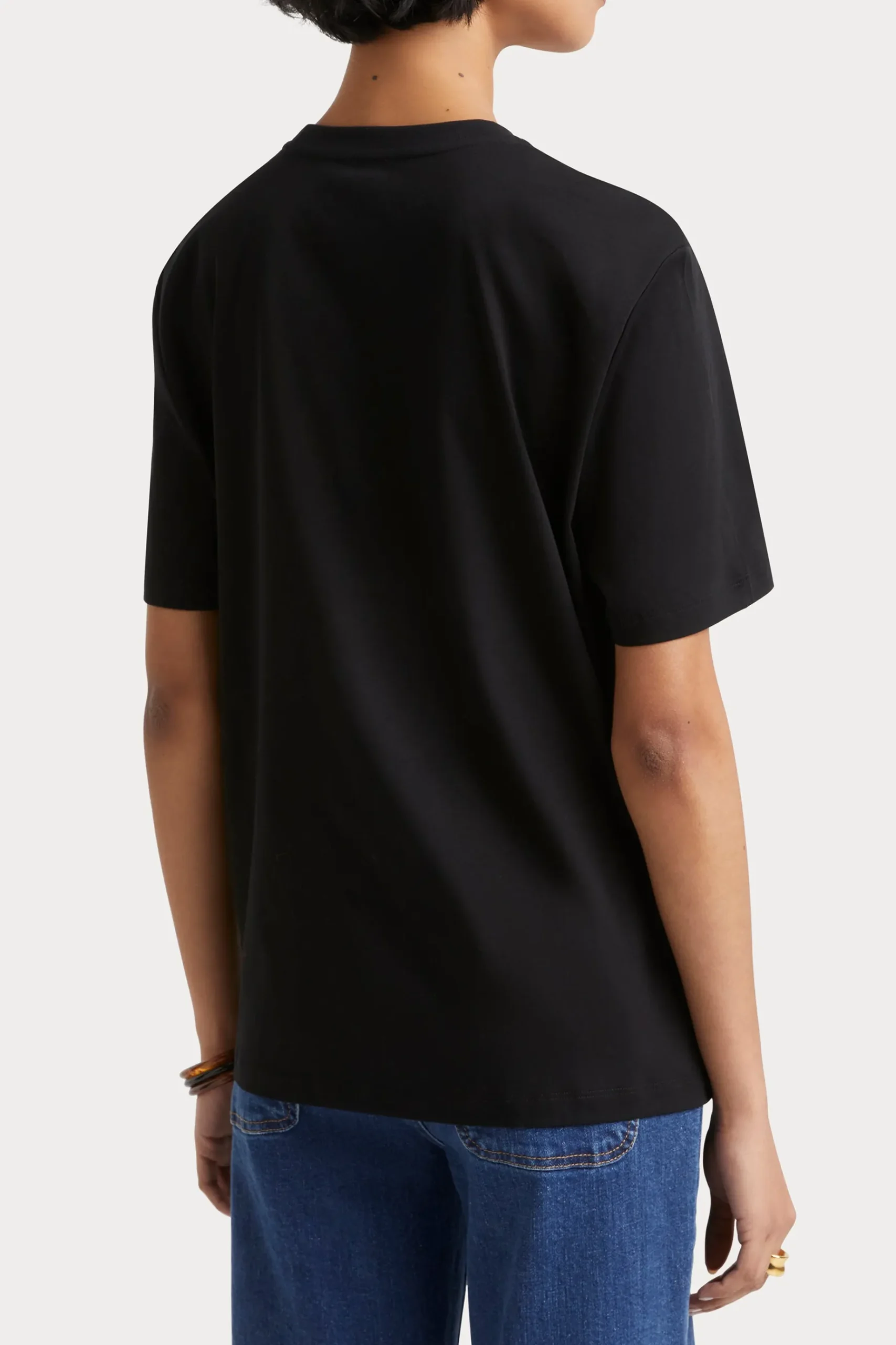 Tees & Tanks-HUSK Tailored tee - Black