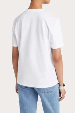 Tees & Tanks-HUSK TAILORED TEE - White