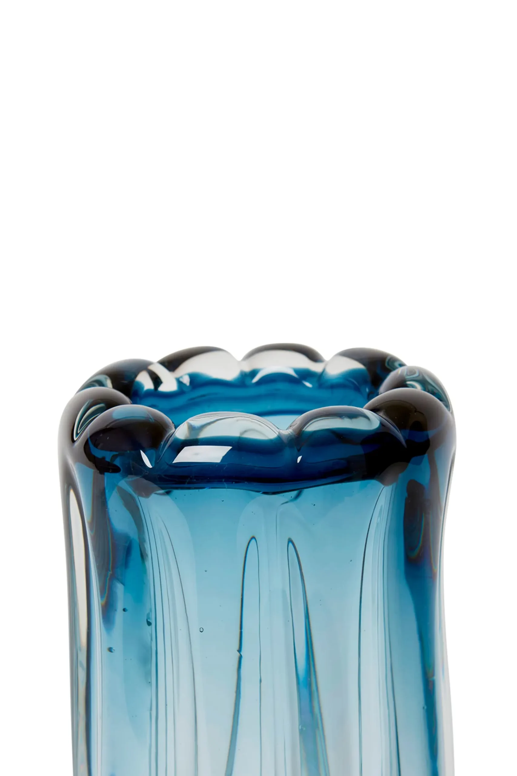 Vases & Planters-HUSK Tall Thandie - Blue