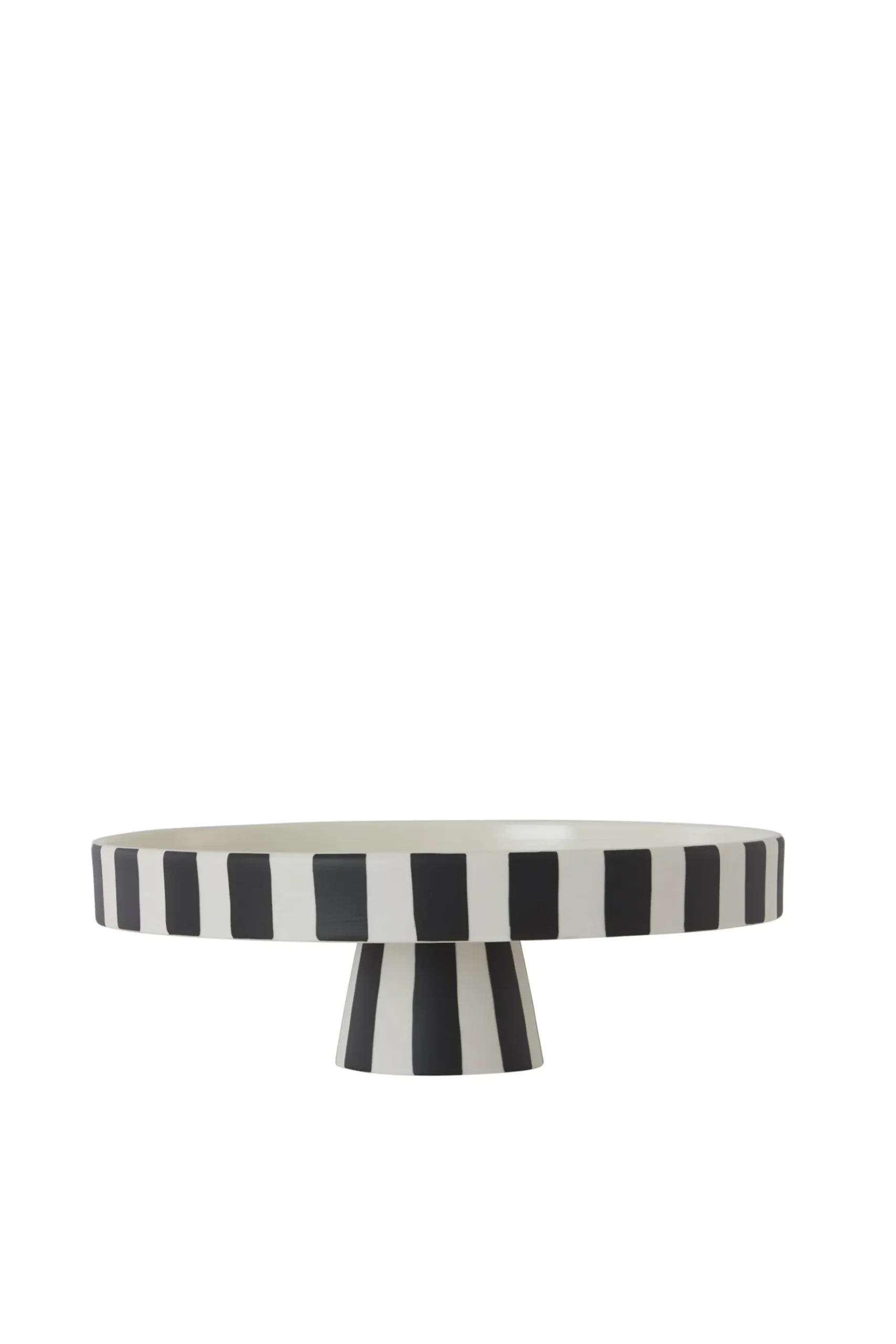 Tableware & Trays-HUSK Toppu Tray - Black & White Black&White