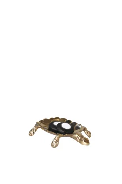 Tableware & Trays-HUSK Tortoise Dish - Gold