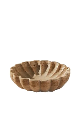 Tableware & Trays-HUSK TRAVERTINE BOWL HuskTRAVERTINEBOWL