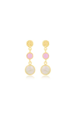 Earrings-HUSK Tuva Earring - Multi Coloured MultiColoured