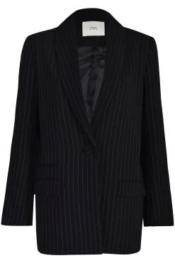 Jackets & Coats-HUSK UMA BLAZER - Black