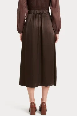 Skirts-HUSK UMA SKIRT - Chocolate