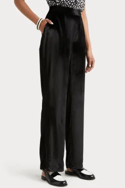 Pants-HUSK Velvet pant - Black