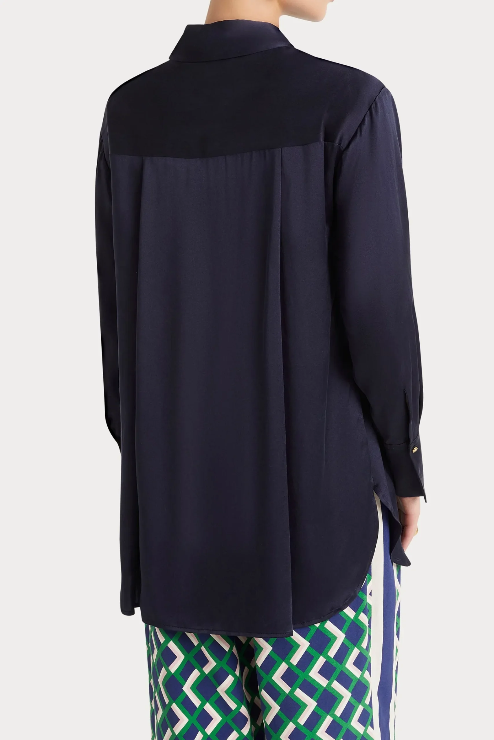 Tops-HUSK VERA SHIRT - Navy
