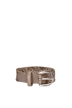 Belts-HUSK Wave Belt - Nude