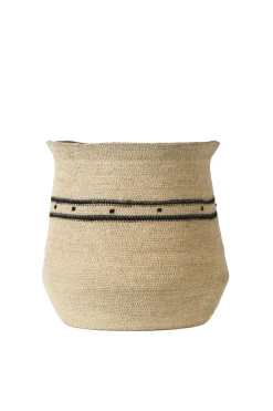 Boxes & Baskets-HUSK Woven Basket - Natural